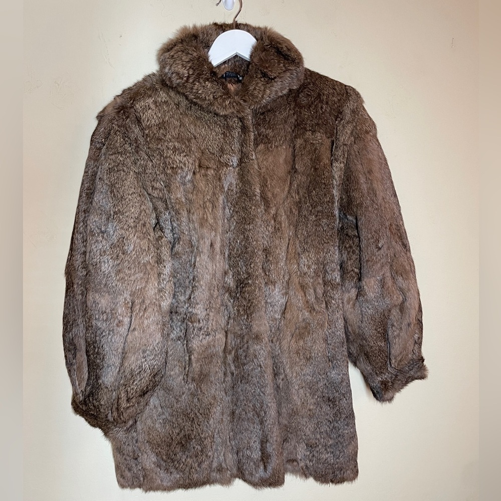Vintage Wilsons Rabbit Fur Jacket